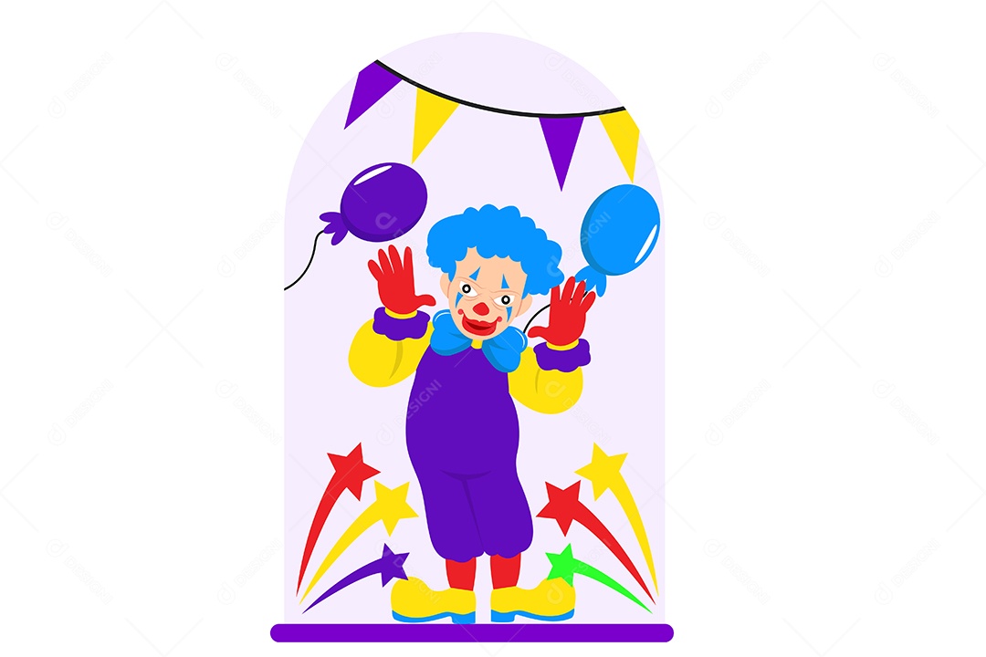 Conceito do Dia da Mentira 01 de Abril Ilustração Vetor EPS