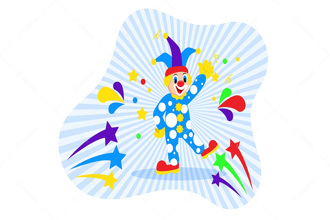 Conceito do Dia da Mentira 01 de Abril Ilustração Vetor EPS