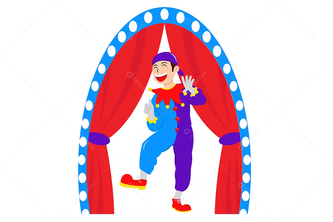 Conceito do Dia da Mentira 01 de Abril Ilustração Vetor EPS