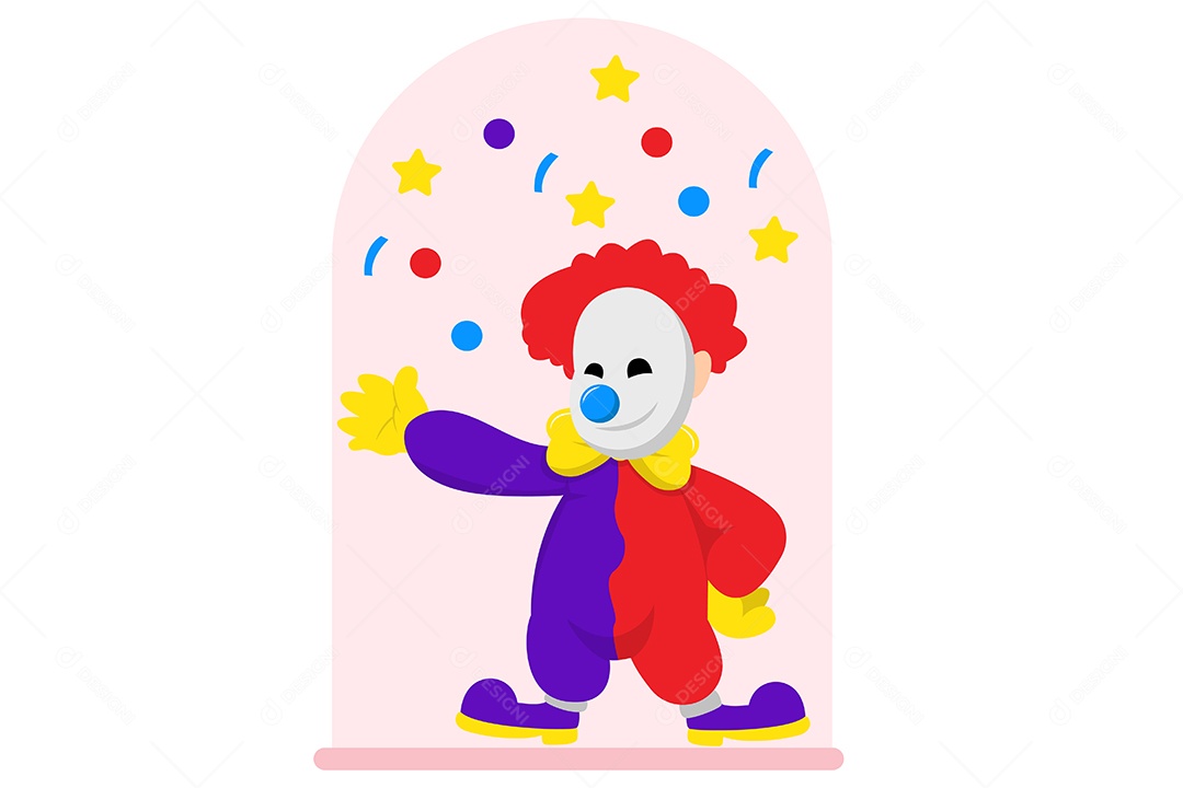 Conceito do Dia da Mentira 01 de Abril Ilustração Vetor EPS