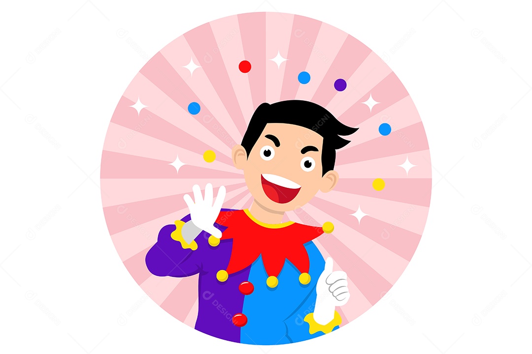 Conceito do Dia da Mentira 01 de Abril Ilustração Vetor EPS