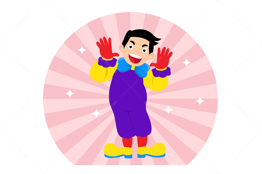 Conceito do Dia da Mentira 01 de Abril Ilustração Vetor EPS