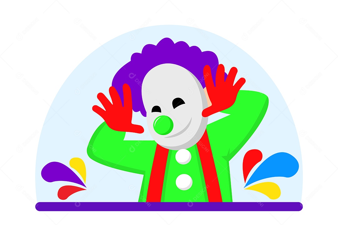 Conceito do Dia da Mentira 01 de Abril Ilustração Vetor EPS