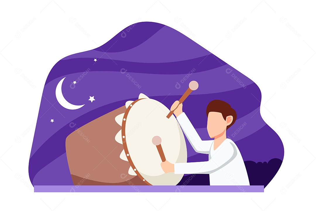 Conceito de Ilustração do Ramadan Vetor EPS