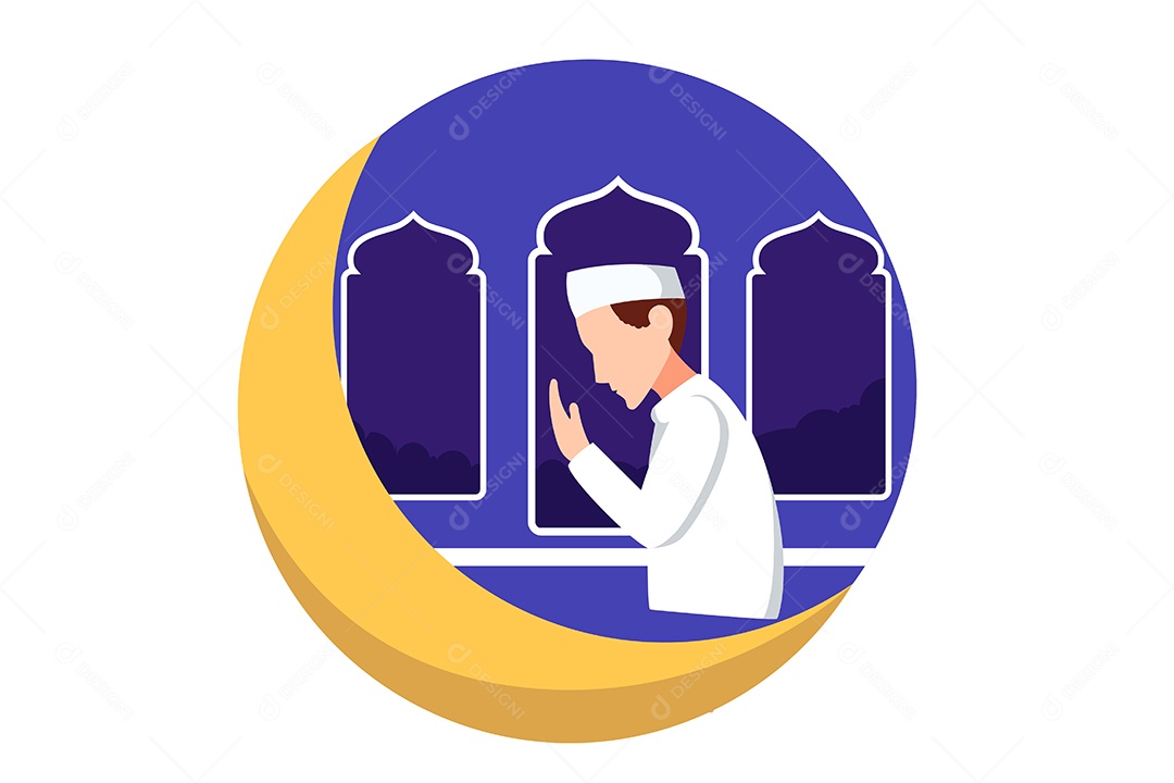Conceito de Ilustração do Ramadan Vetor EPS