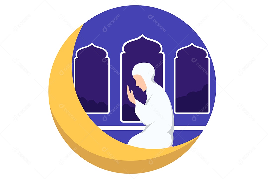 Conceito de Ilustração do Ramadan Vetor EPS