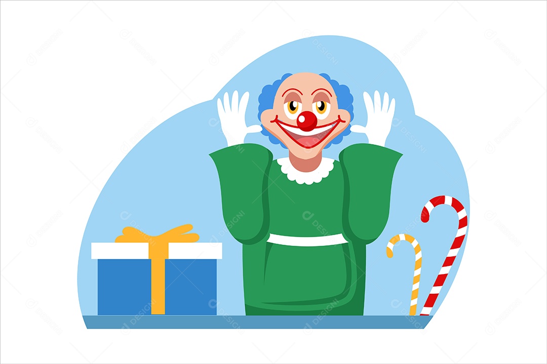 Conceito do Dia da Mentira 01 de Abril Ilustração Vetor EPS