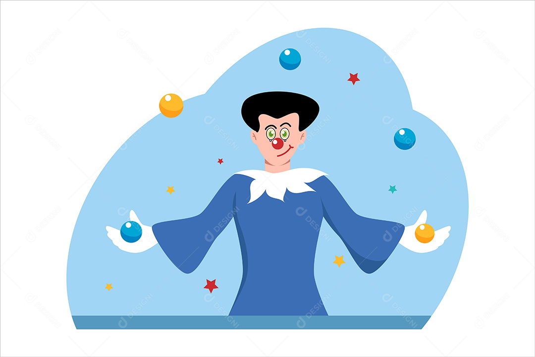 Conceito do Dia da Mentira 01 de Abril Ilustração Vetor EPS