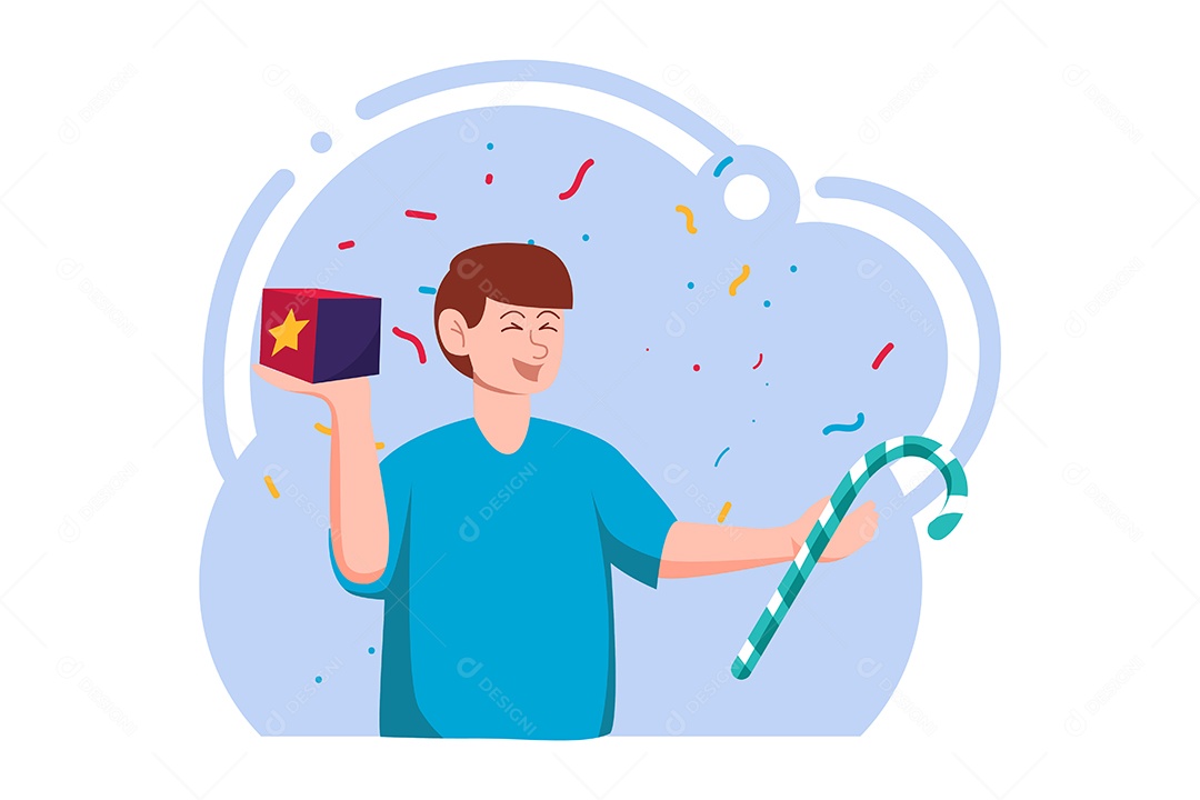 Conceito do Dia da Mentira 01 de Abril Ilustração Vetor EPS