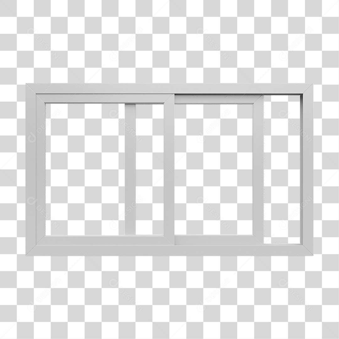 Abertura de Alumínio Metal PNG Transparente