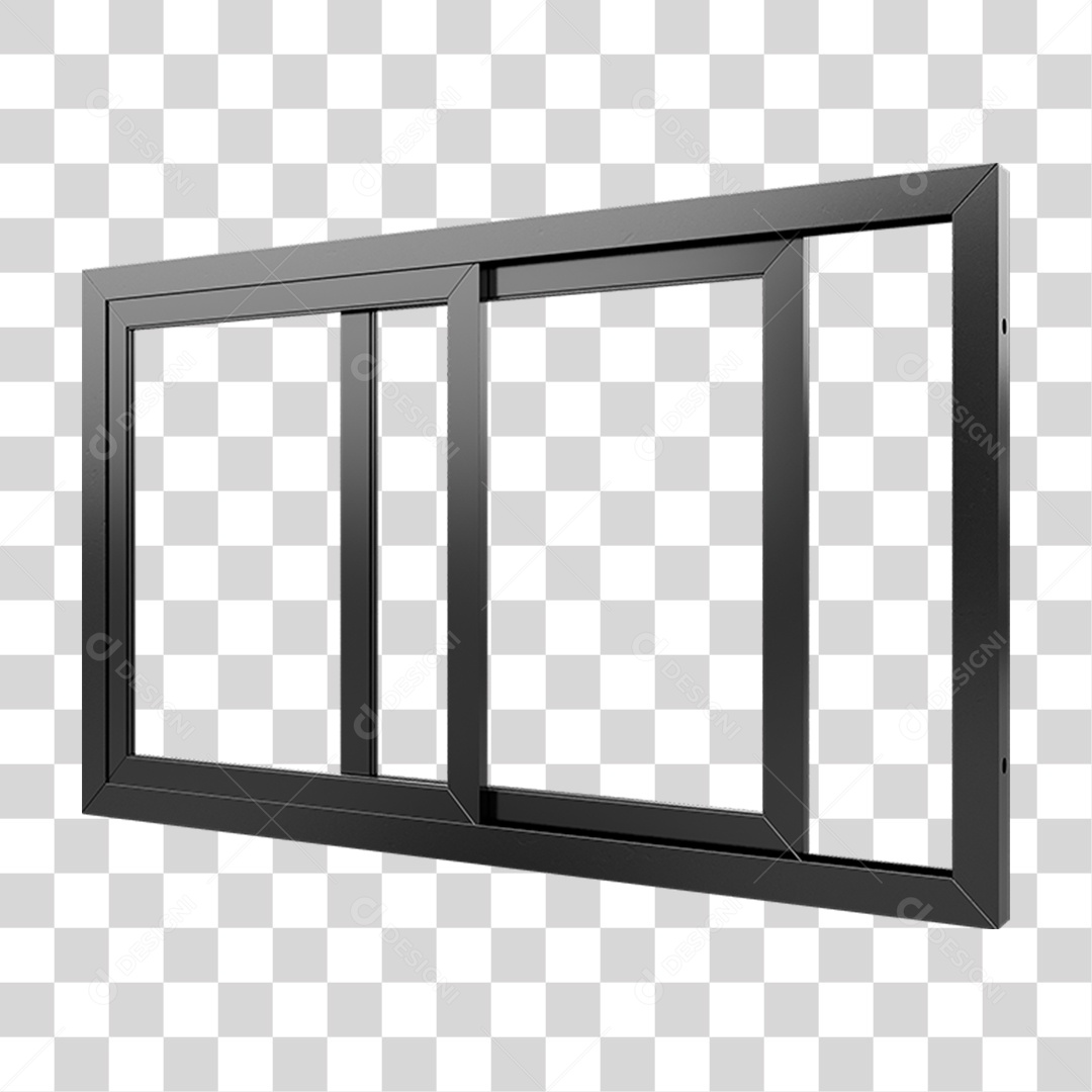 Abertura de Alumínio Metal PNG Transparente