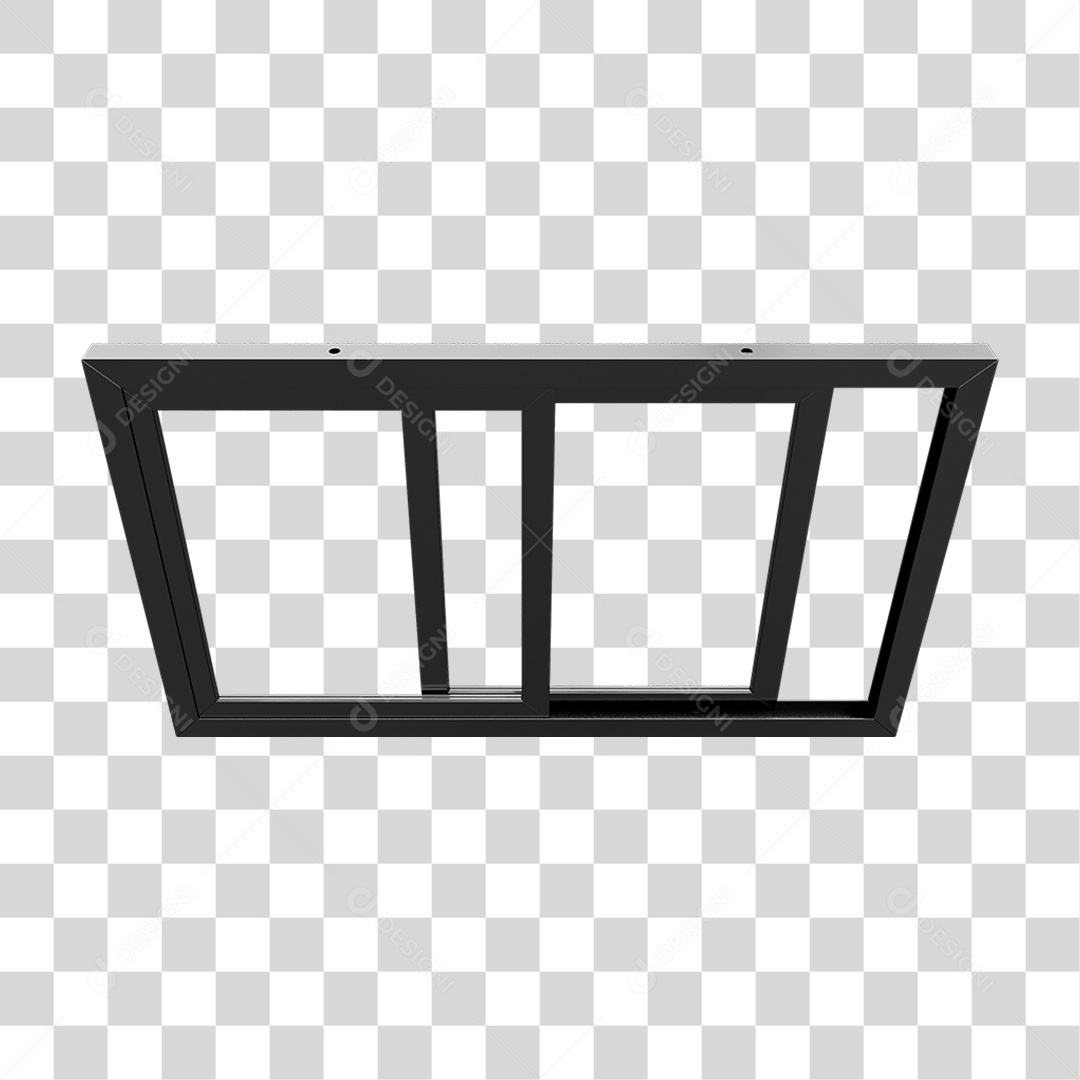 Abertura de Alumínio Metal PNG Transparente