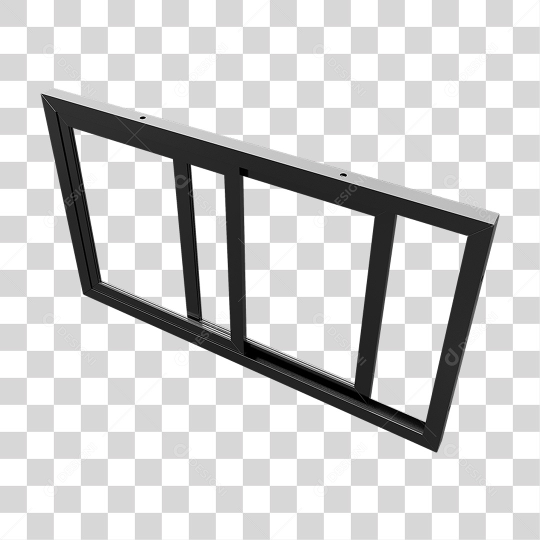 Abertura de Alumínio Metal PNG Transparente