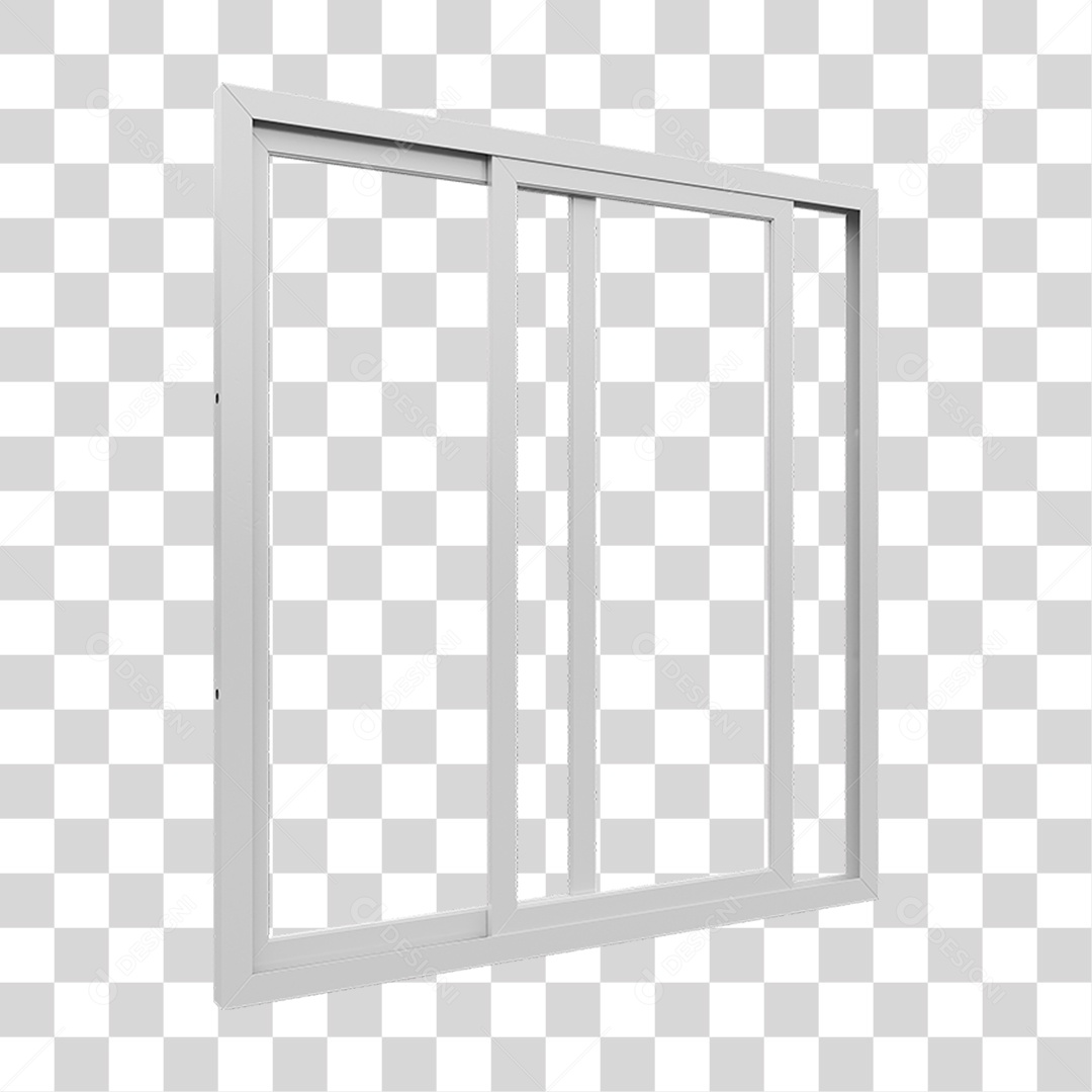 Abertura de Alumínio Metal PNG Transparente