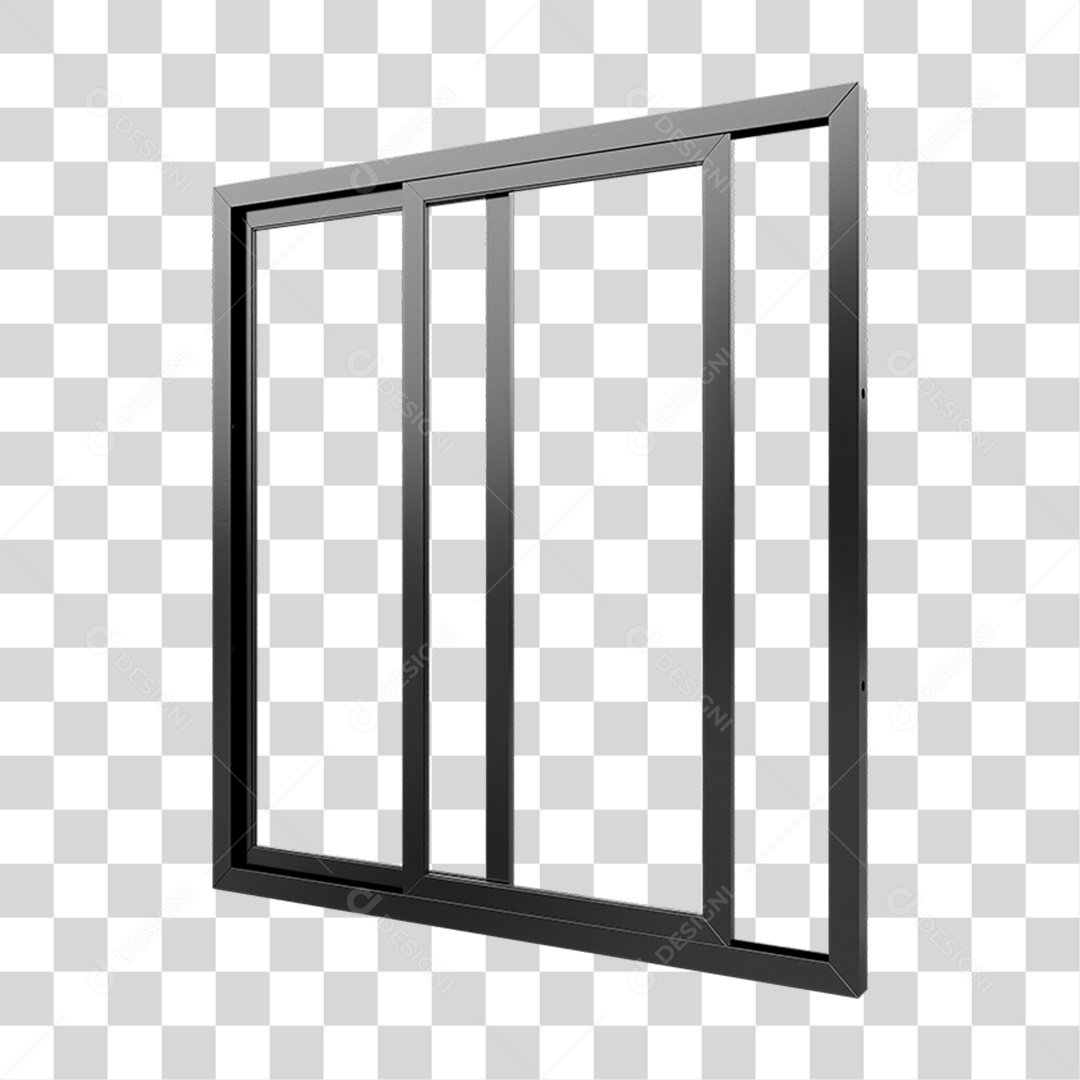 Abertura de Alumínio Metal PNG Transparente