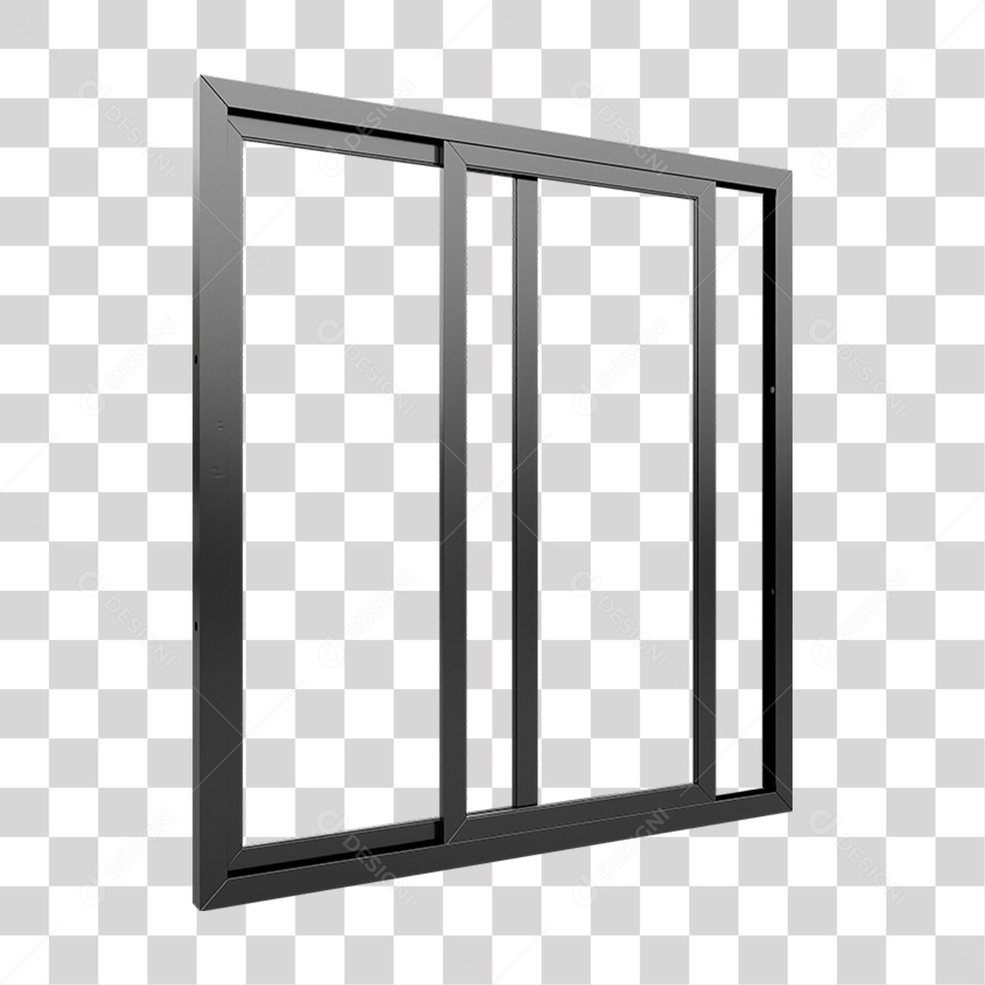 Abertura de Alumínio Metal PNG Transparente