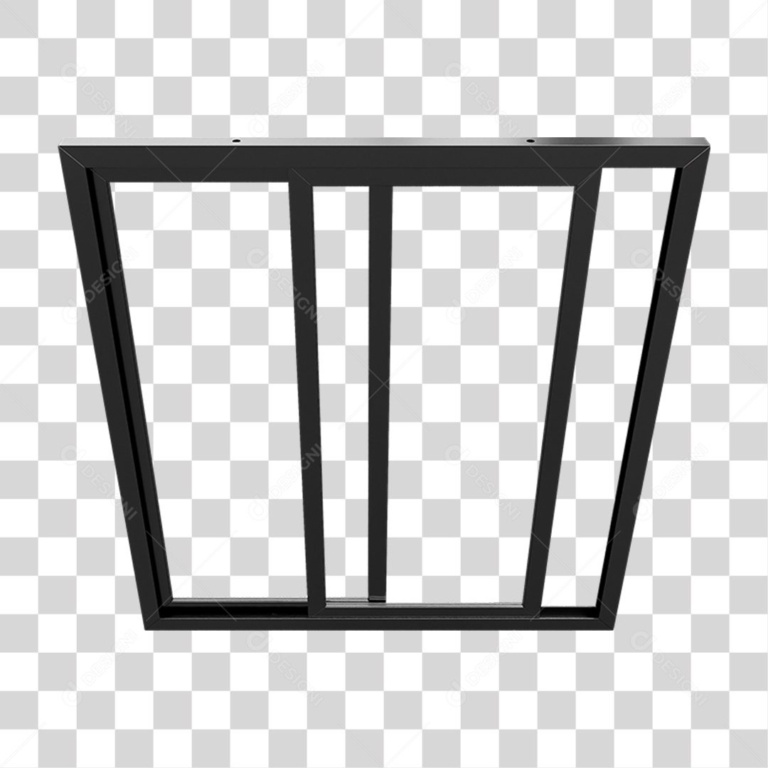 Abertura de Alumínio Metal PNG Transparente