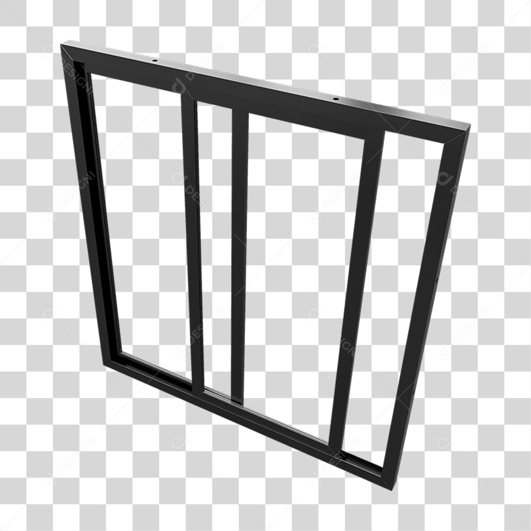 Abertura de Alumínio Metal PNG Transparente