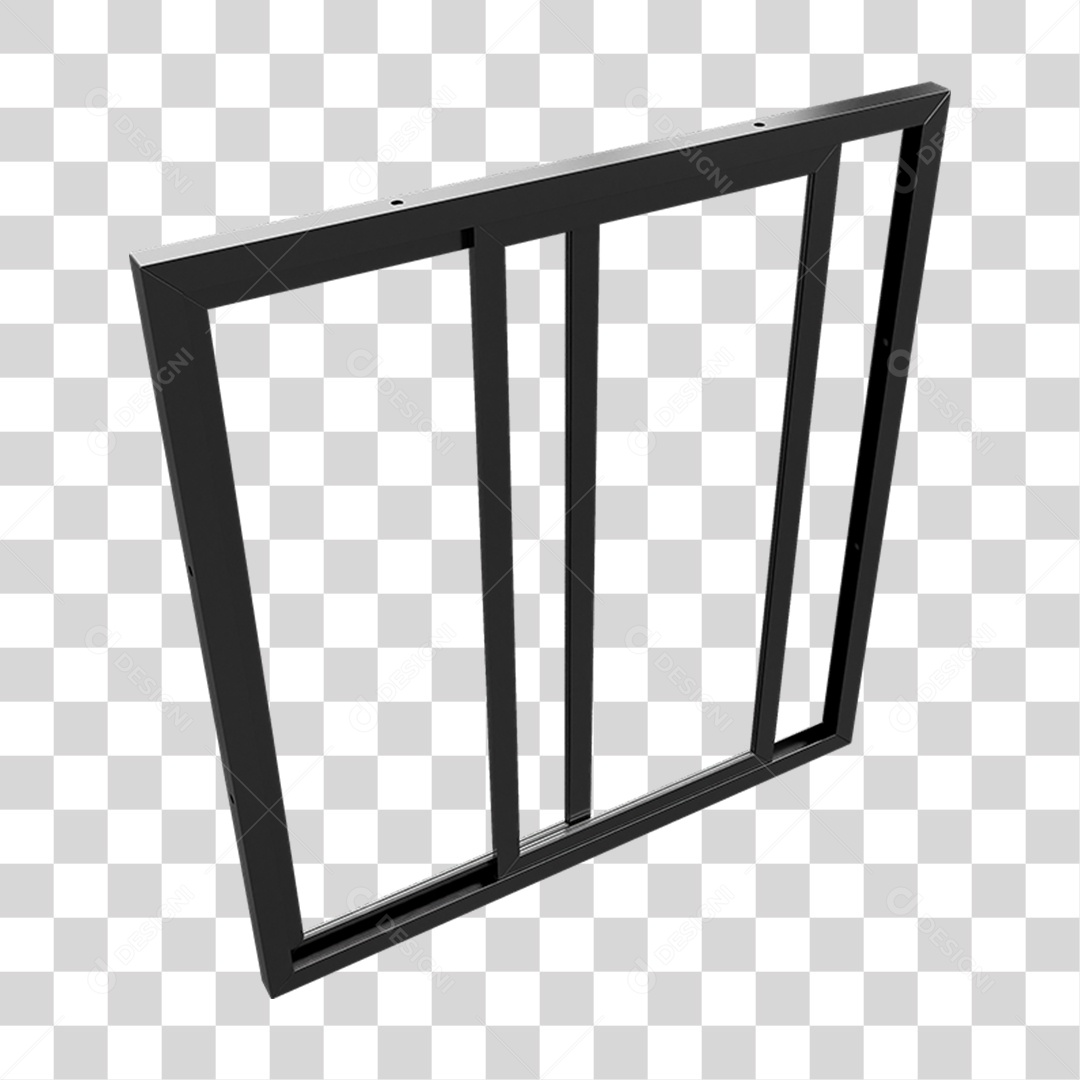 Abertura de Alumínio Metal PNG Transparente