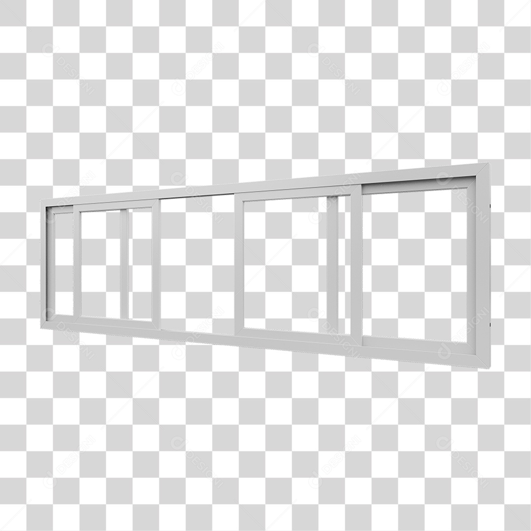 Abertura de Alumínio Metal PNG Transparente