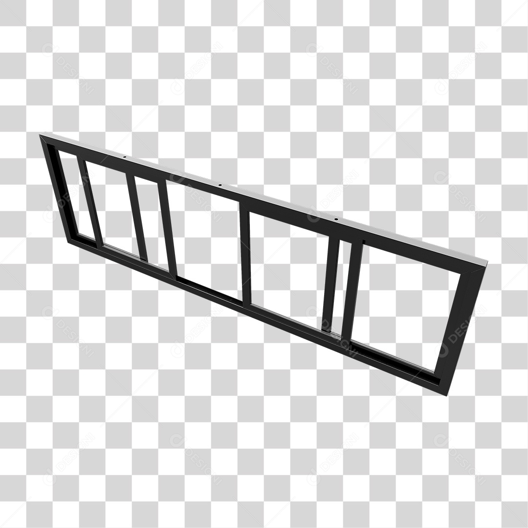 Abertura de Alumínio Metal PNG Transparente