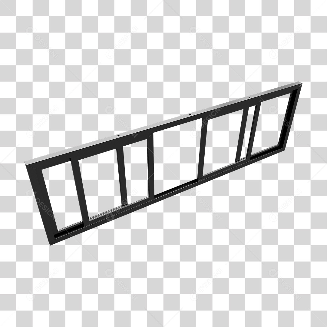 Abertura de Alumínio Metal PNG Transparente