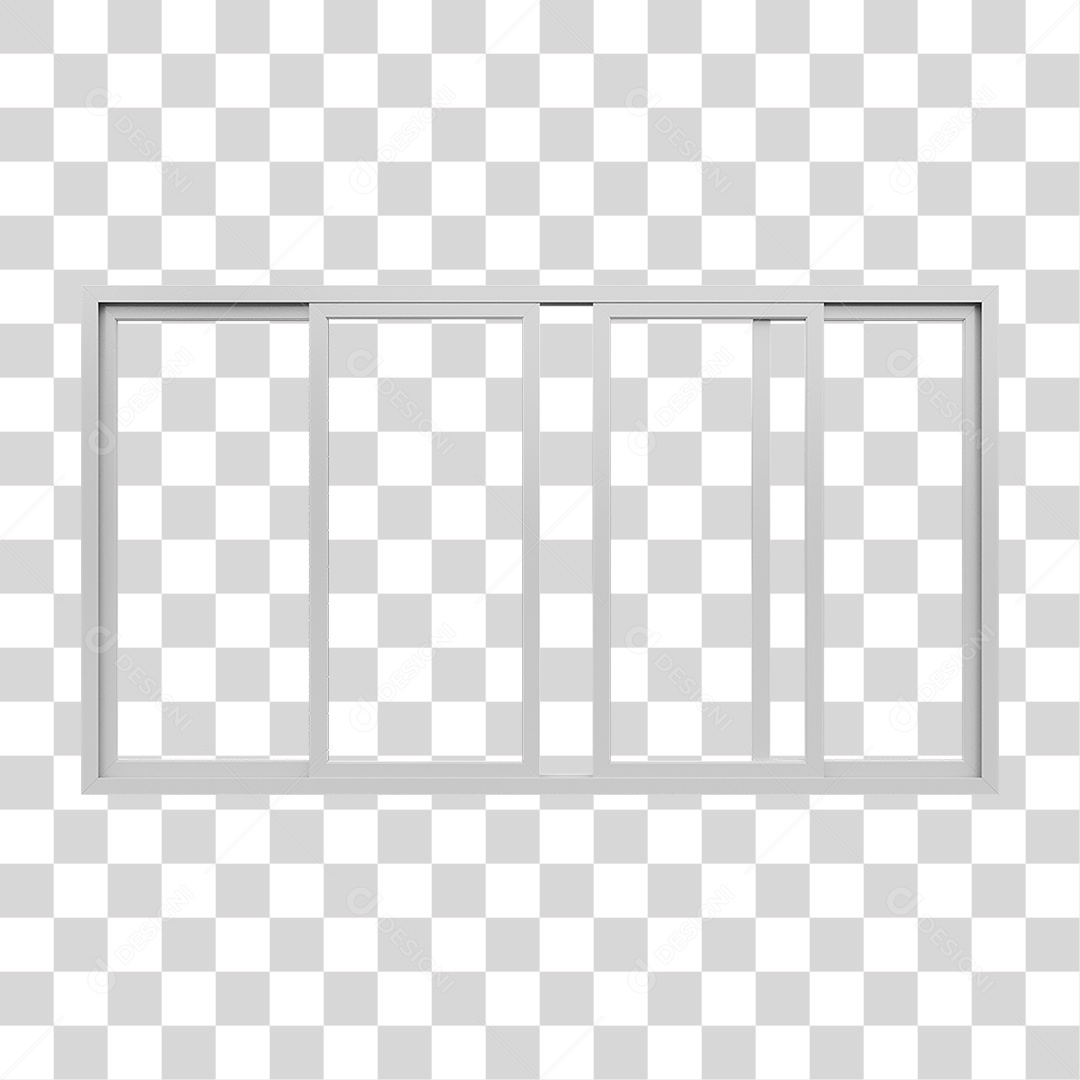 Abertura de Alumínio Metal PNG Transparente