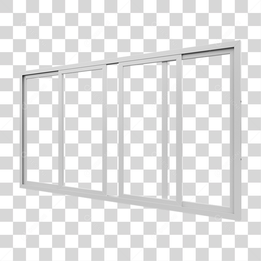 Abertura de Alumínio Metal PNG Transparente