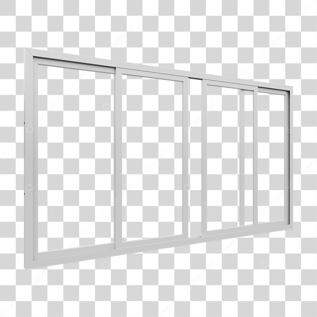 Abertura de Alumínio Metal PNG Transparente