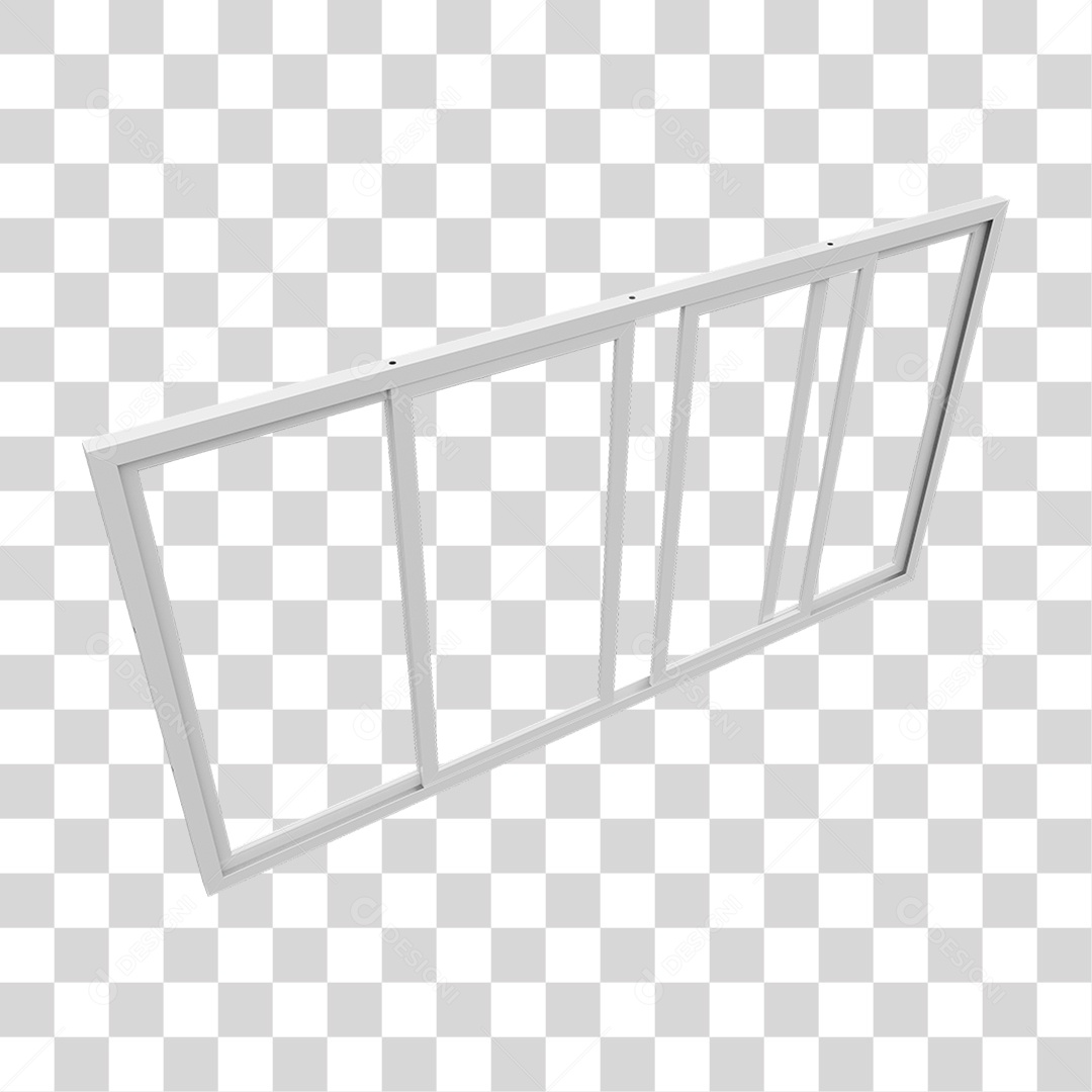 Abertura de Alumínio Metal PNG Transparente