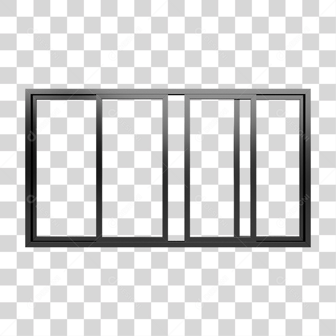 Abertura de Alumínio Metal PNG Transparente