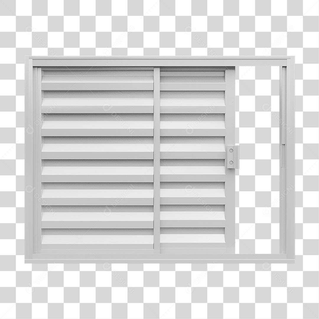 Janela Sasazaki Metal PNG Transparente