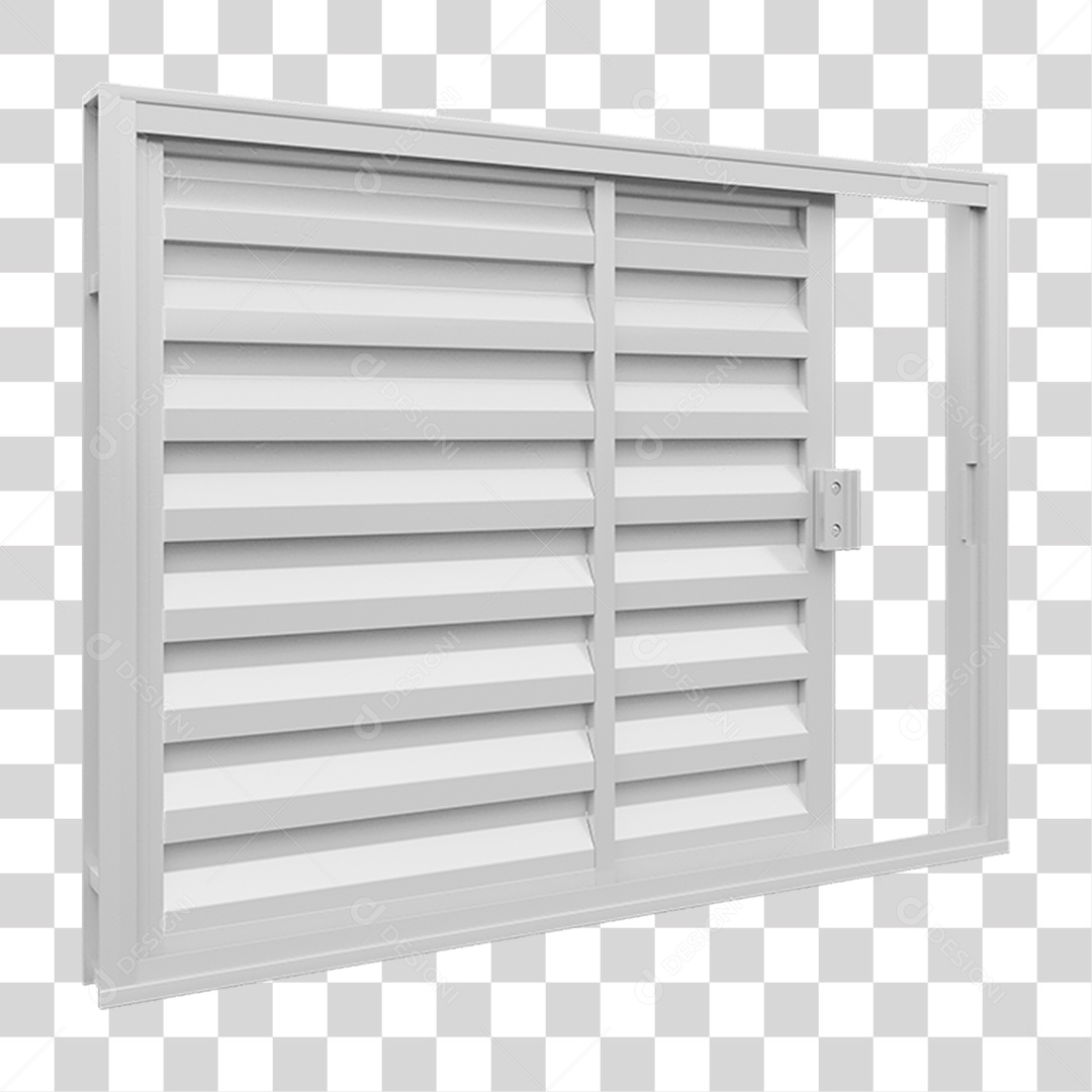 Janela Sasazaki Metal PNG Transparente