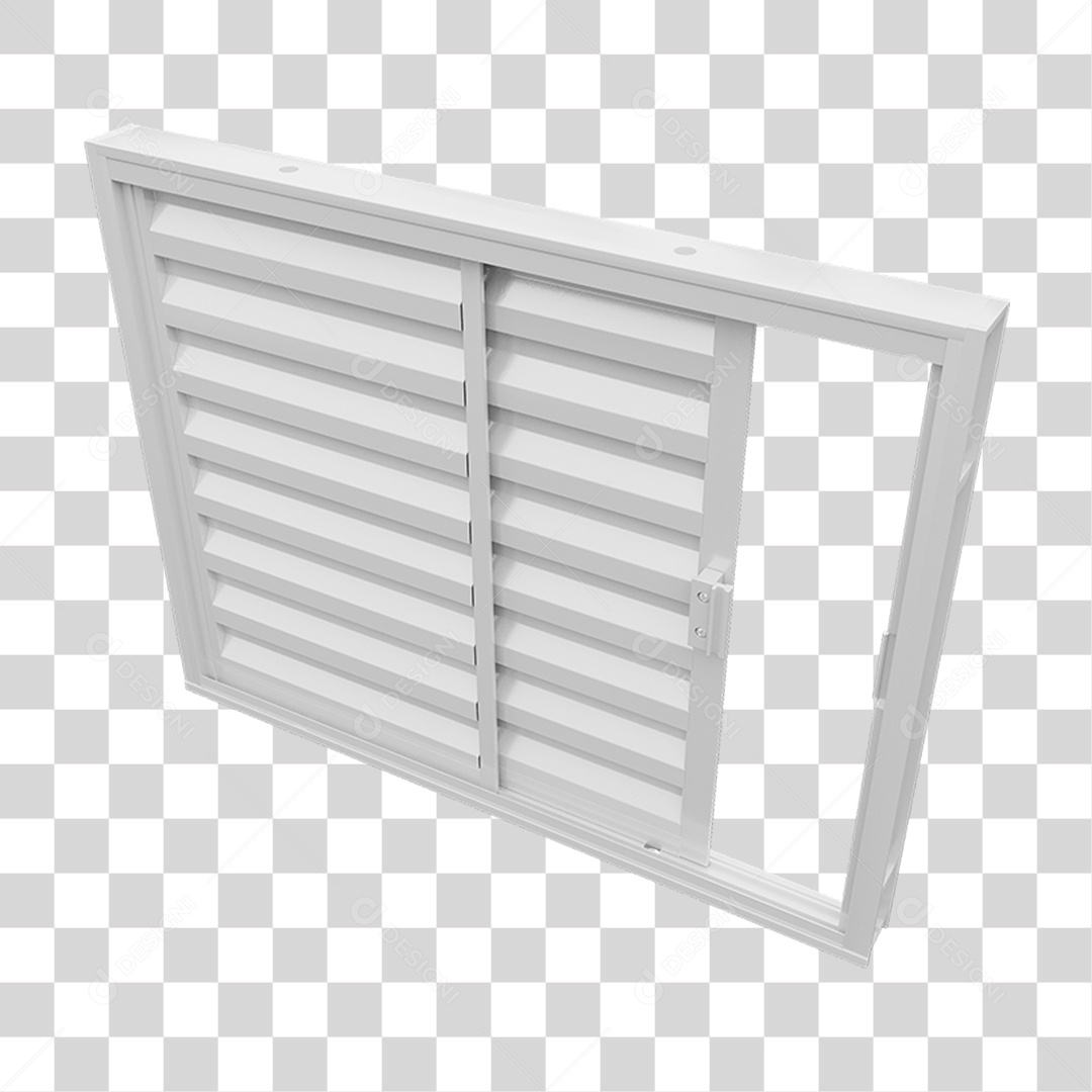 Janela Sasazaki Metal PNG Transparente