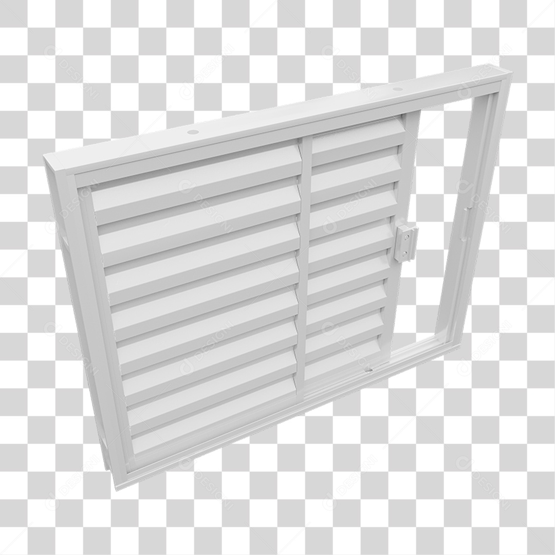 Janela Sasazaki Metal PNG Transparente