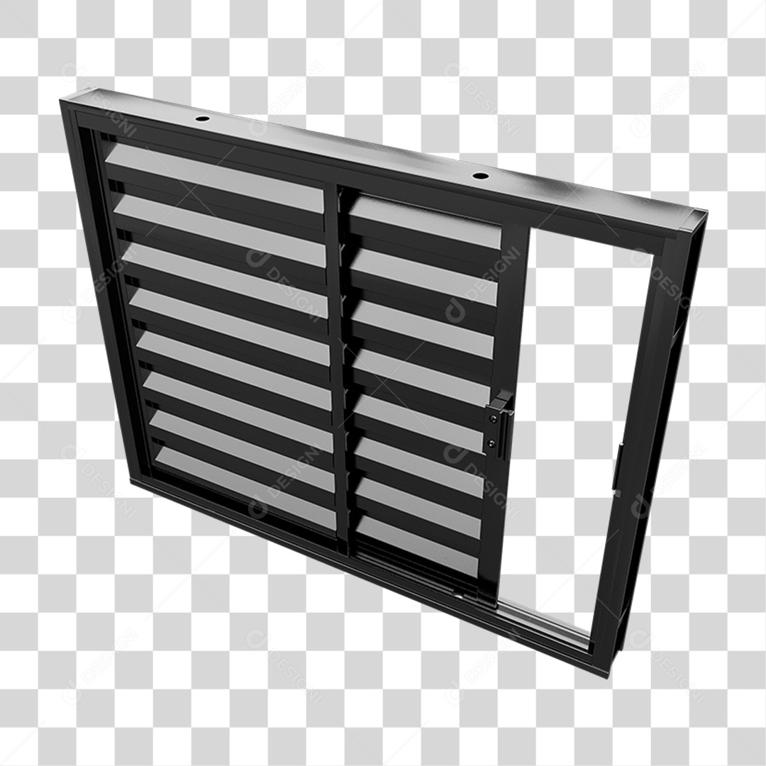 Janela Sasazaki Metal PNG Transparente