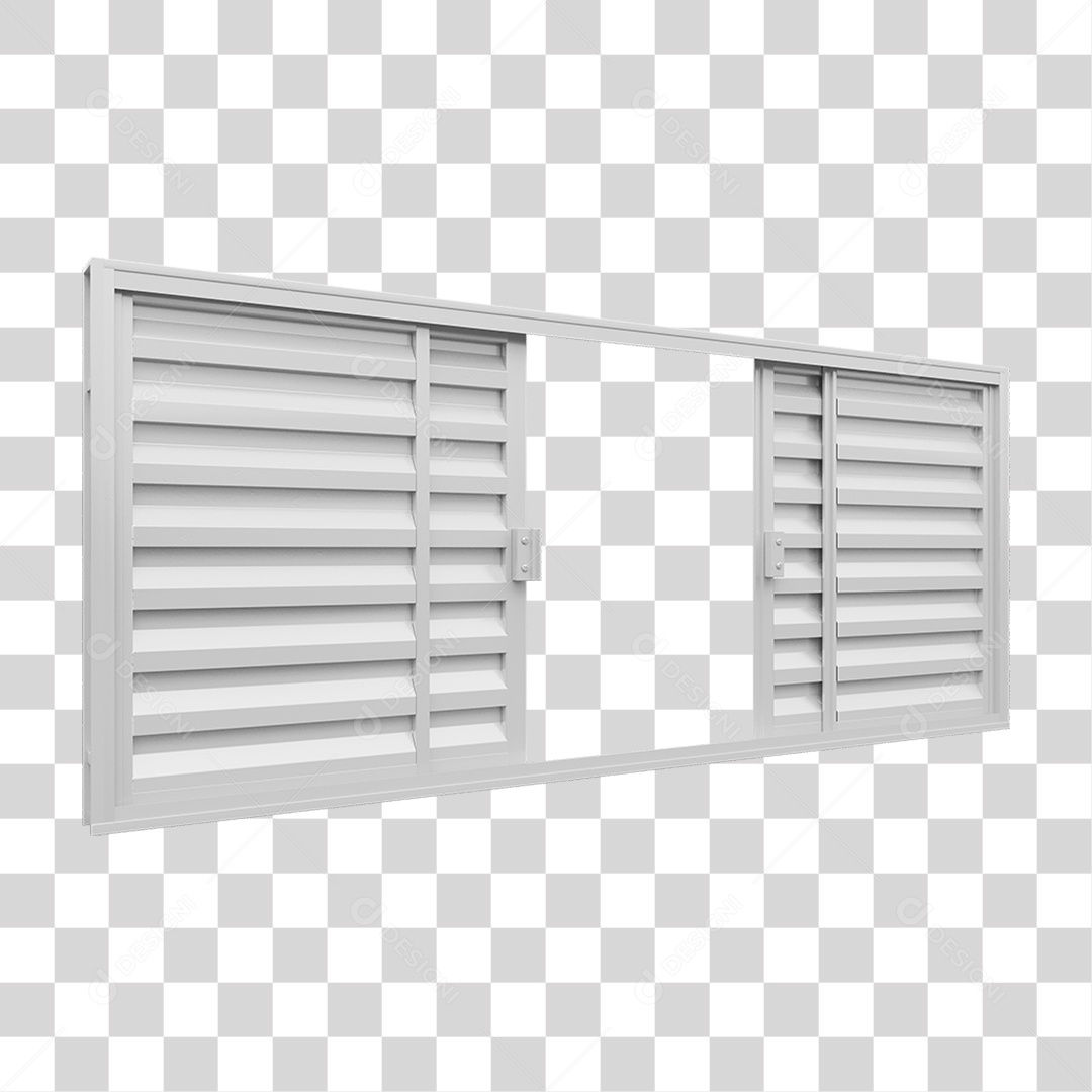 Janela Sasazaki Metal PNG Transparente