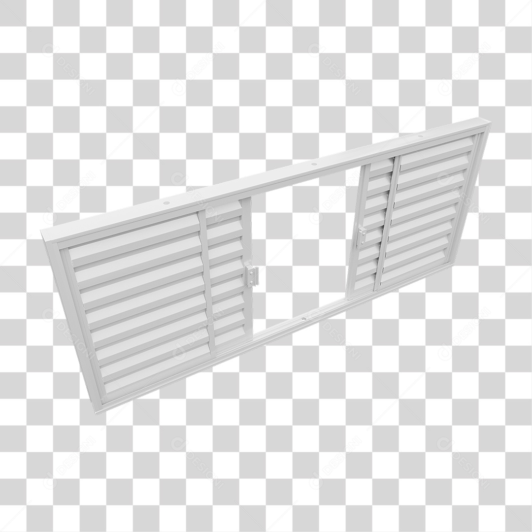 Janela Sasazaki Metal PNG Transparente