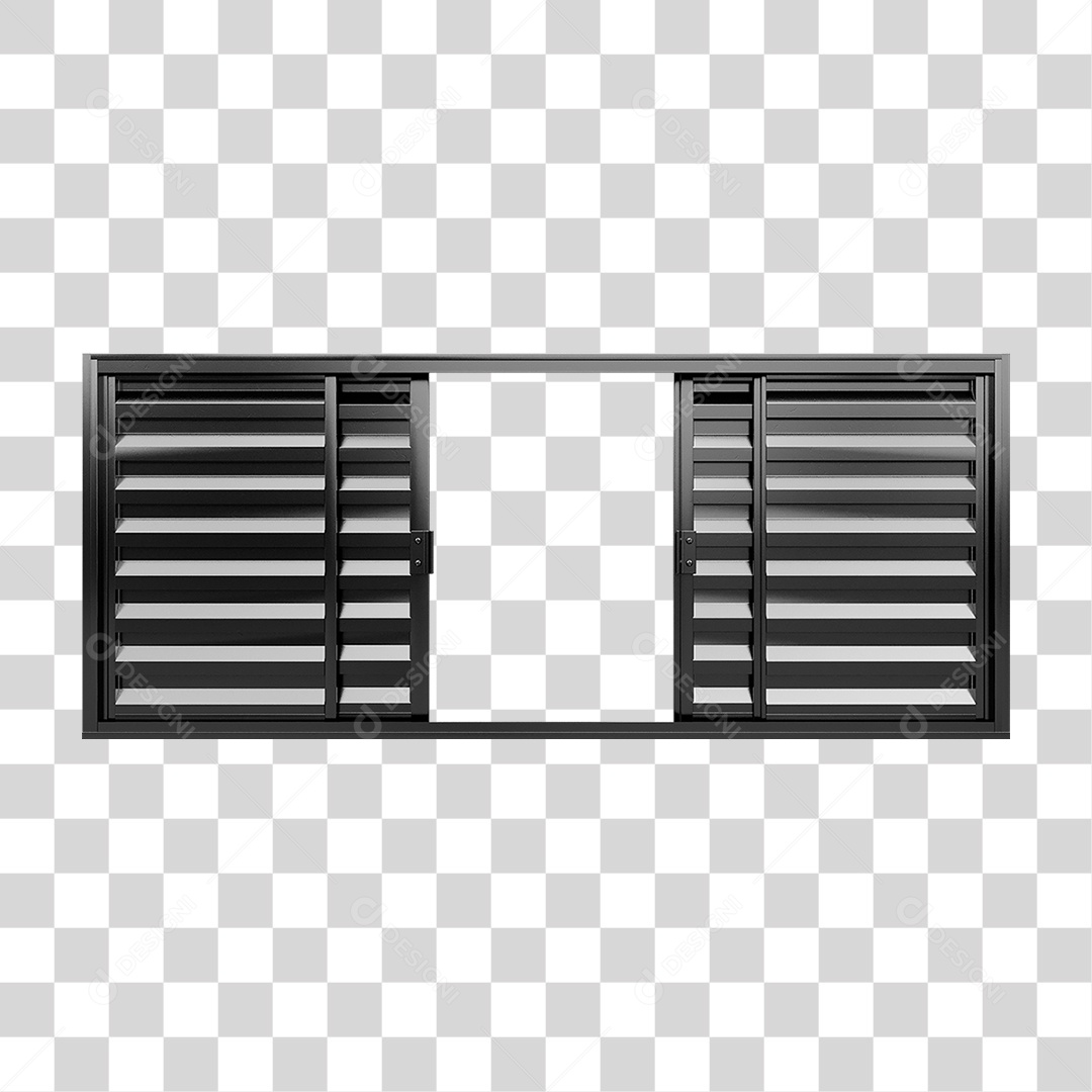 Janela Sasazaki Metal PNG Transparente