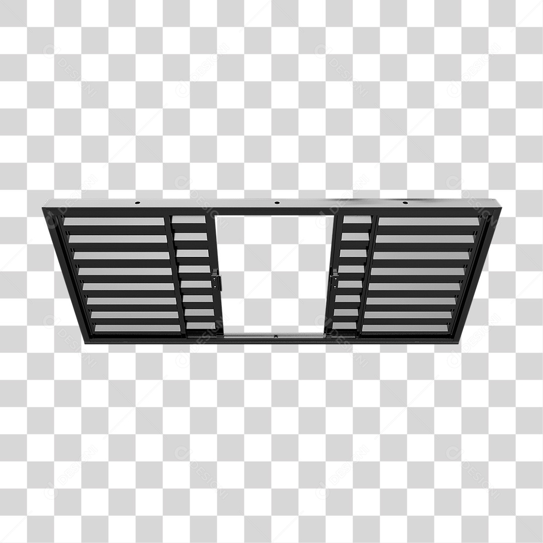 Janela Sasazaki Metal PNG Transparente