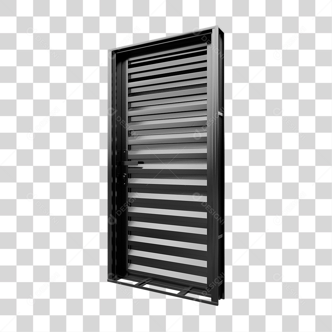 Porta de Ferro PNG Transparente