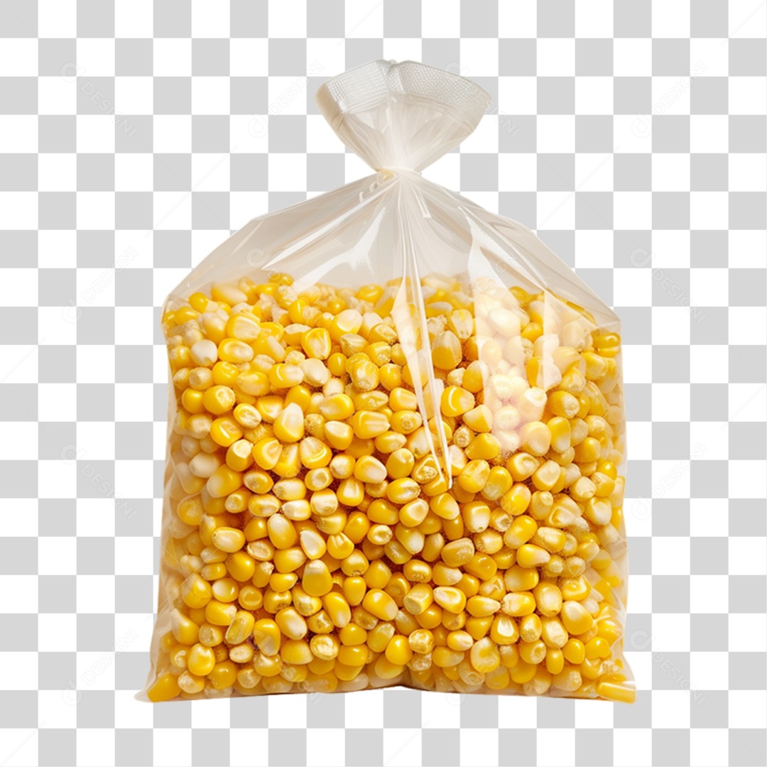 Sacola de Plástico com Verduras PNG Transparente