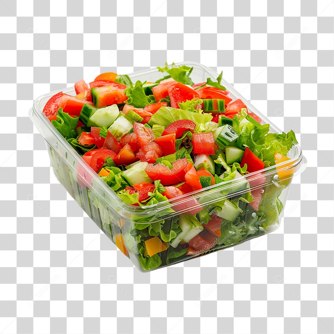 Plástico com Verduras PNG Transparente