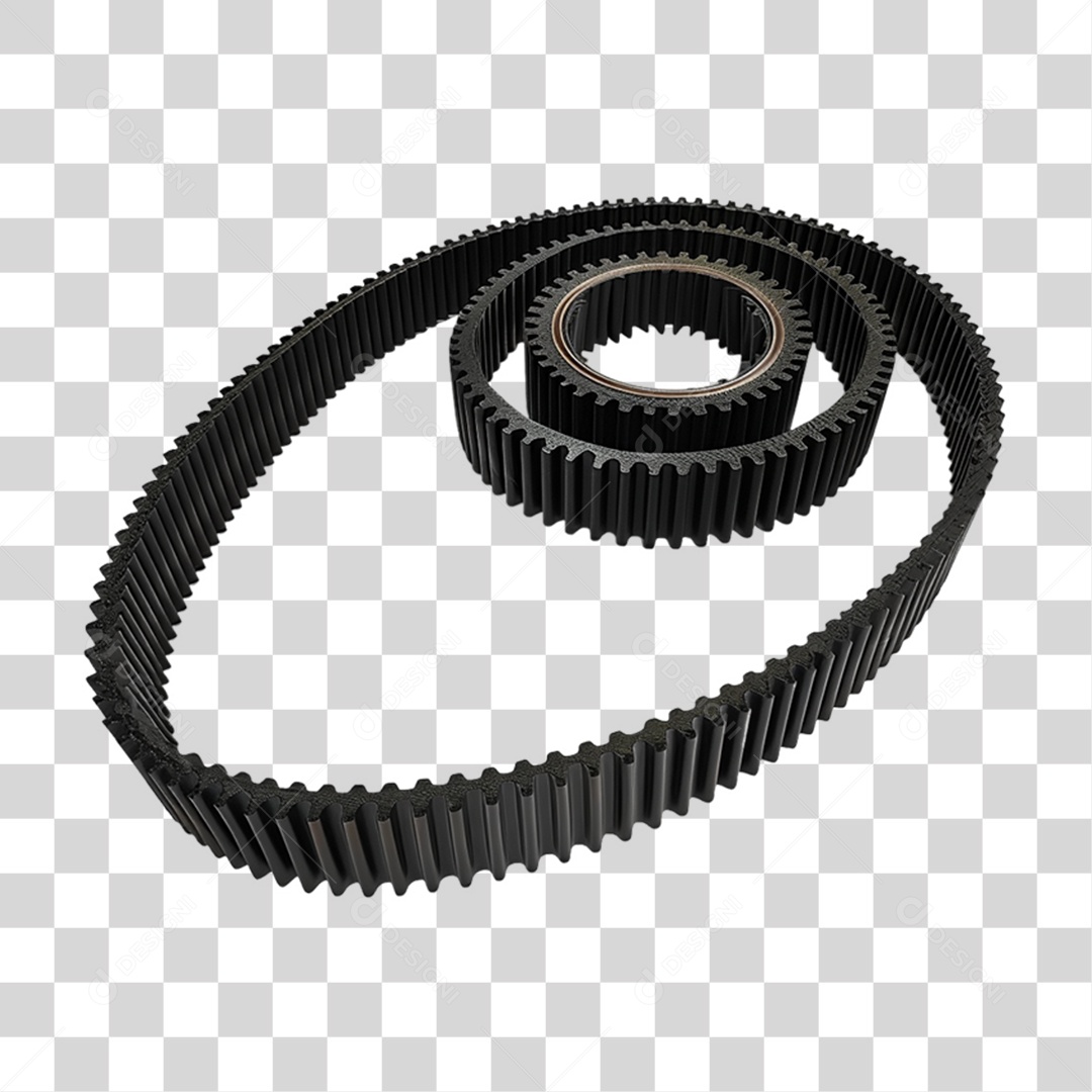 Correia Dentada PNG Transparente