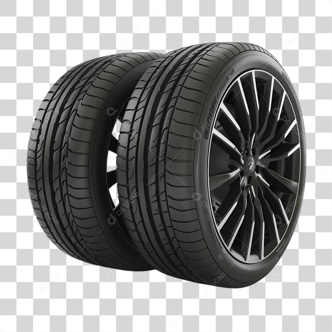 Pneus de Carro PNG Transparente