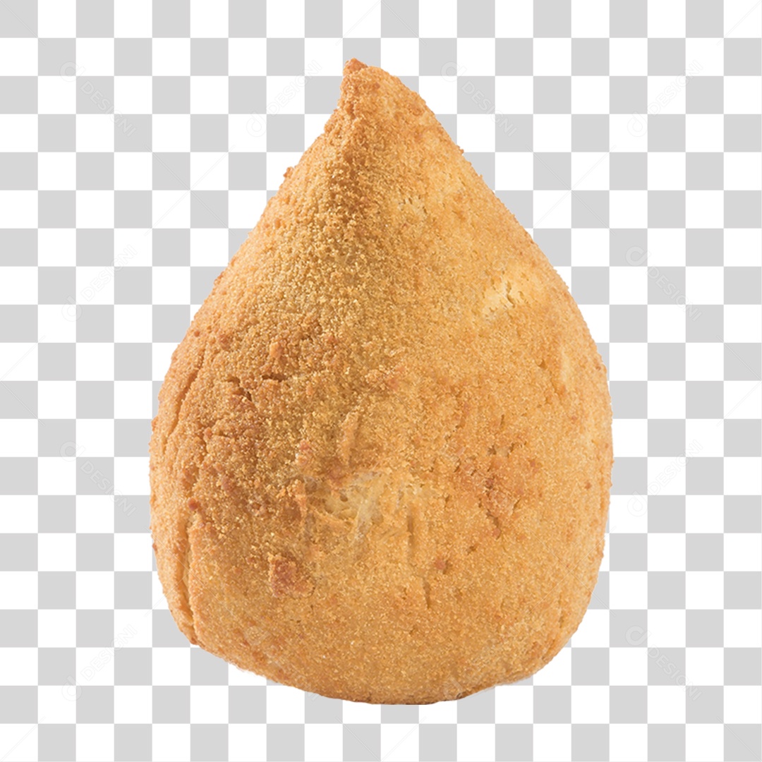 Coxinha de Frango Frita PNG Transparente