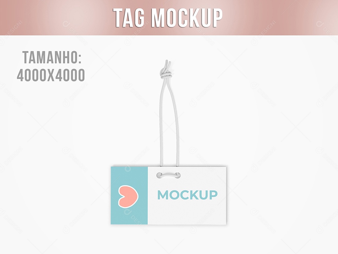 Tag Mockup  PSD