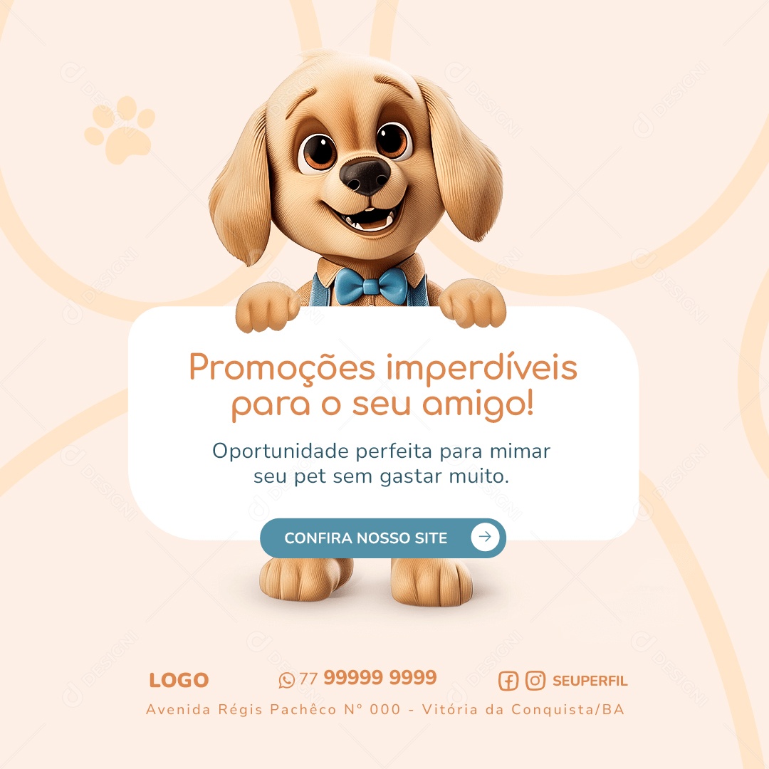 Promoções Imperdíveis para o seu Amigo Social Media Composição PSD