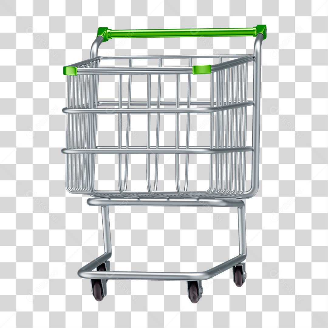 Carrinho de Compras Supermercados PNG Transparente