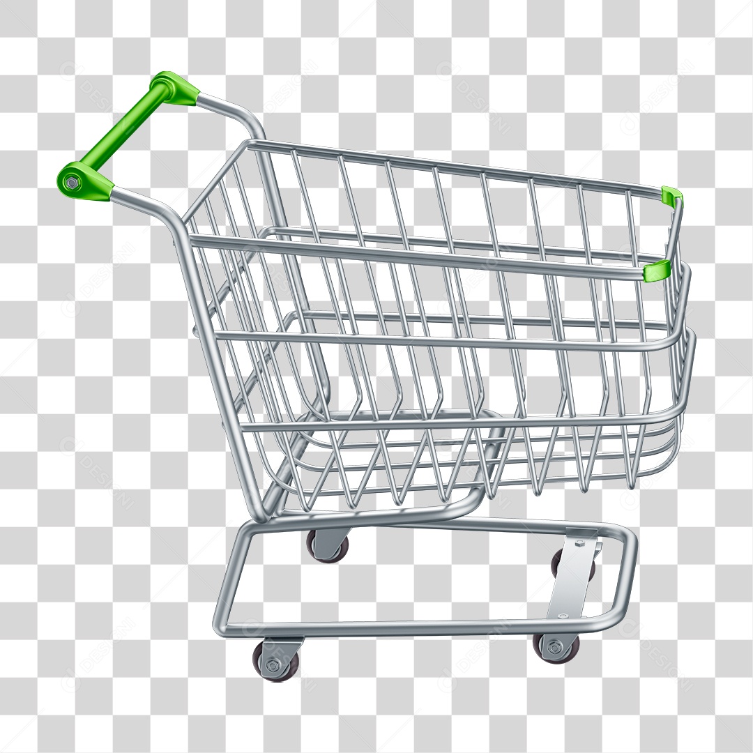 Carrinho de Compras Supermercados PNG Transparente